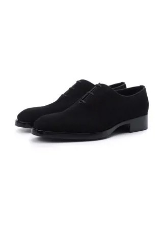 Замшевые оксфорды Santoni