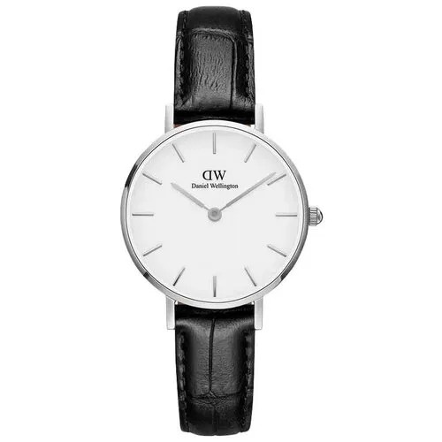 Наручные часы Daniel Wellington Petite, черный, серебряный