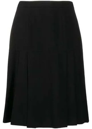Chanel Pre-Owned плиссированная юбка