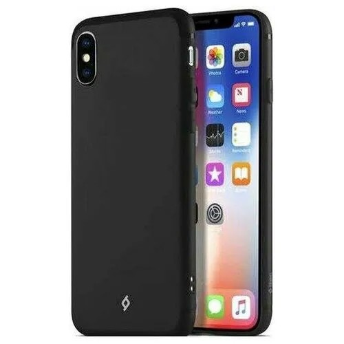 Чехол-накладка AnyCase для Apple iPhone X/Xs черный