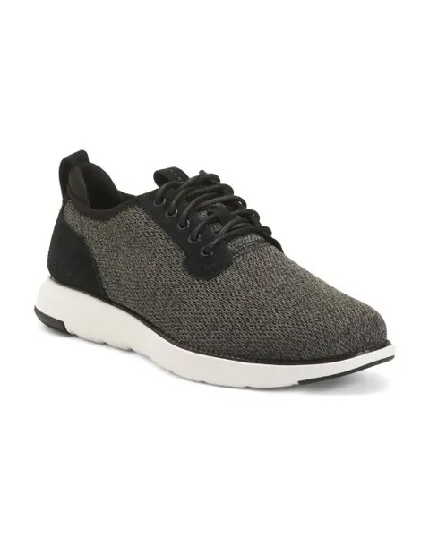 Мужские трикотажные оксфорды Grand Atlantic Cole Haan, черный/серый