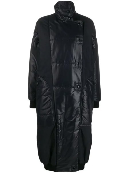 Givenchy стеганая парка оверсайз с высоким воротником