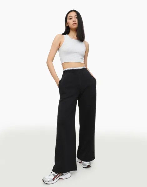 Спортивные брюки женские Gloria Jeans GAC021863 черные M/164