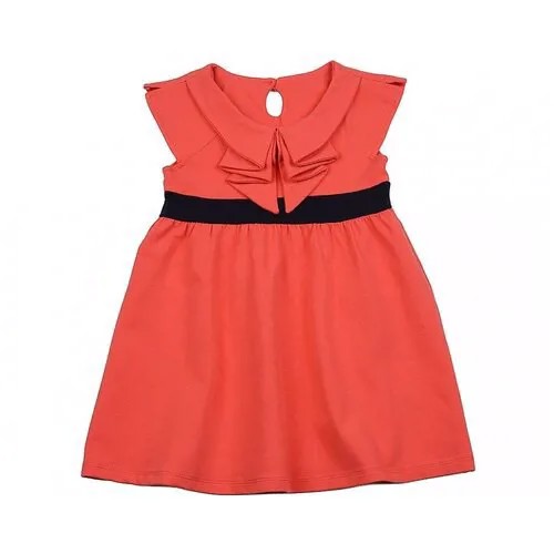 Платье Mini Maxi, размер 104, коралловый