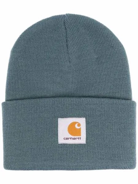 Carhartt WIP шапка бини Watch Hat с нашивкой-логотипом