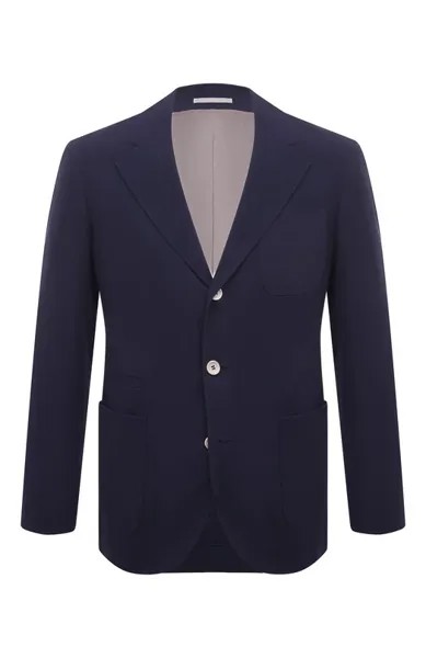 Хлопковый пиджак Brunello Cucinelli