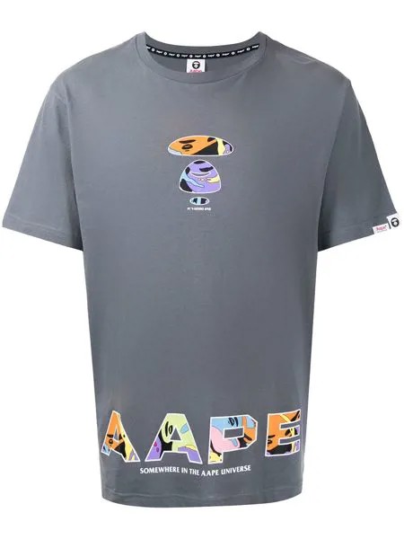 AAPE BY *A BATHING APE® футболка с логотипом