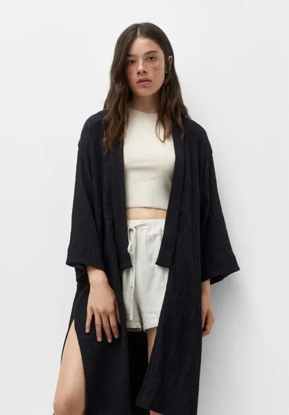 Легкая куртка PULL&BEAR, черный