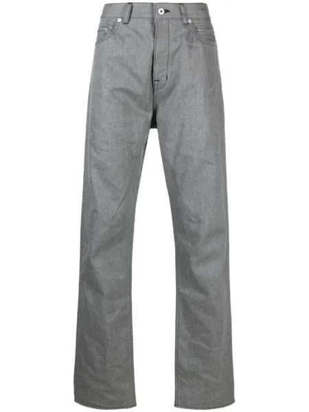 Rick Owens DRKSHDW джинсы прямого кроя, серый