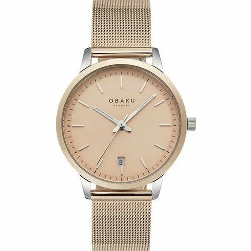 Наручные часы OBAKU, розовый