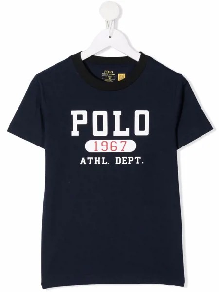 Ralph Lauren Kids футболка с логотипом