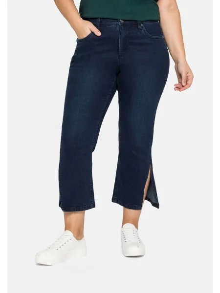 Джинсы sheego, цвет dark blue Denim