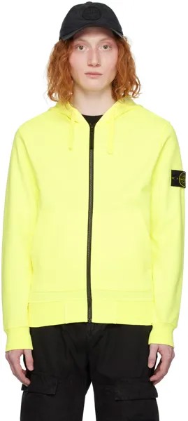 Толстовка с желтой нашивкой Stone Island