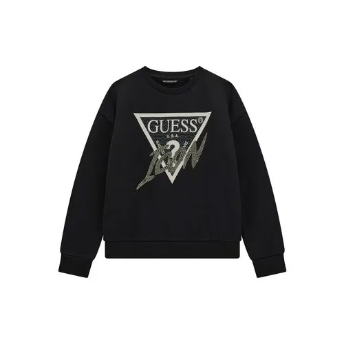 Свитшот GUESS, размер 12, черный
