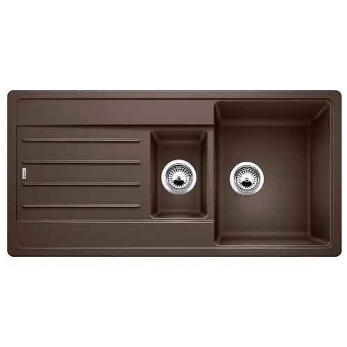 Врезная кухонная мойка 100 см Blanco Legra 6S 522212 кофе