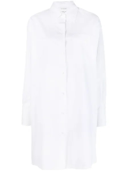 Sportmax платье-рубашка, белый