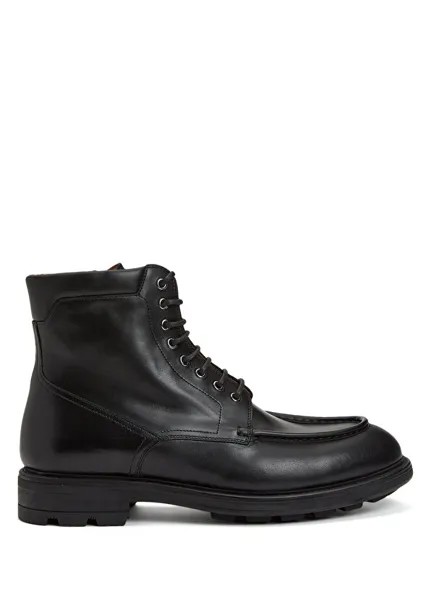 Черные мужские кожаные ботинки Magnanni