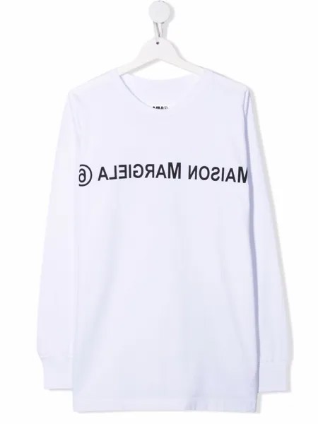 MM6 Maison Margiela Kids толстовка с логотипом