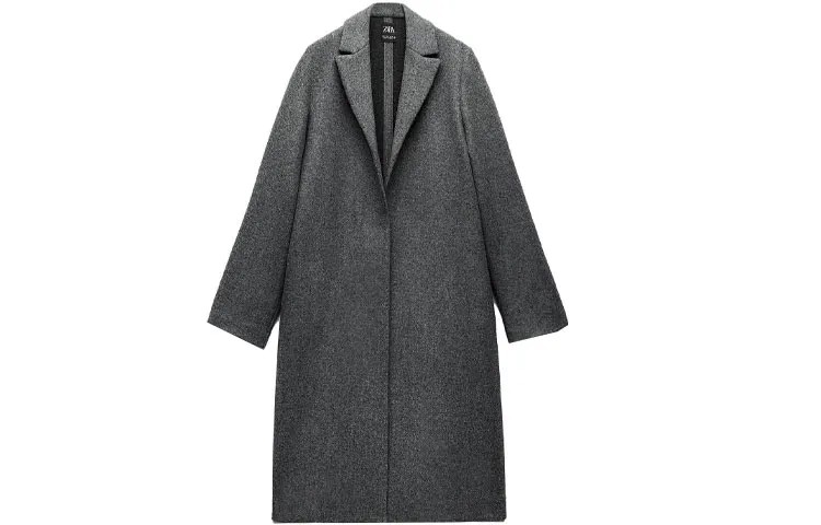 Пальто женское Markings серое Zara