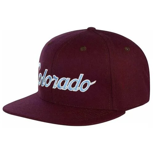 Бейсболка HOOD арт. 100-MWL005-CO005-MN Colorado II (бордовый / голубой), размер ONE