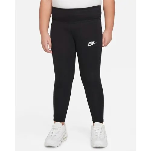 Легинсы NIKE, размер M+(137-147), черный
