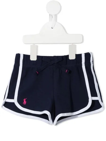 Ralph Lauren Kids шорты с вышитым логотипом