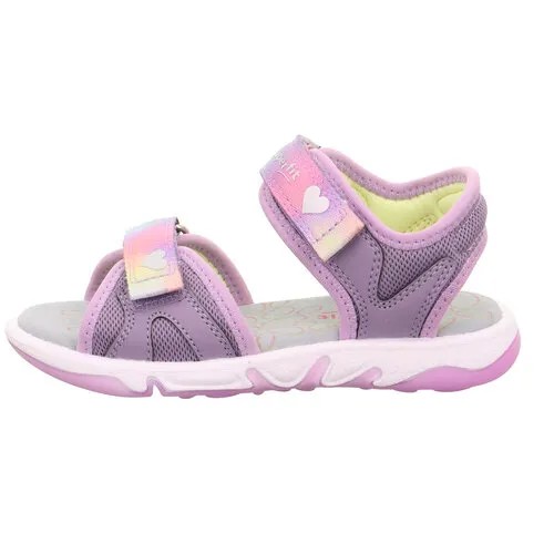 Босоножки Superfit PEBBLES, размер 30, фиолетовый, розовый