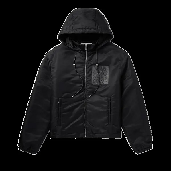 Куртка Loewe Hooded Padded 'Black', черный
