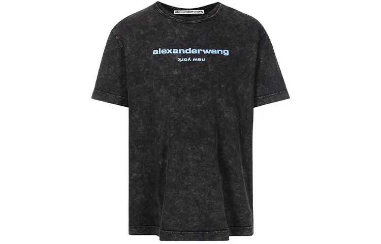 Alexander wang Александр Ван футболка унисекс, Серый