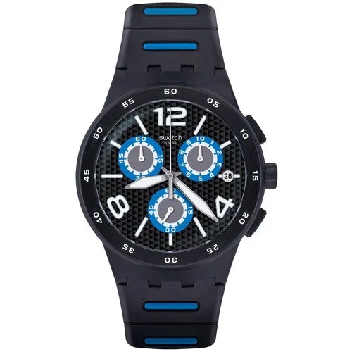 Наручные часы swatch Chrono, черный