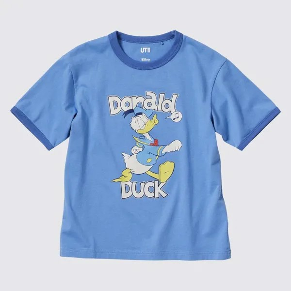 UNIQLO KIDS С коротким рукавом с рисунком Disney Beyond Time UT