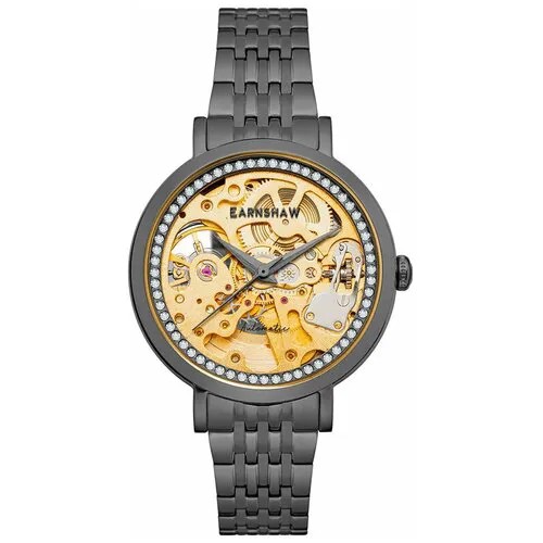 Наручные часы EARNSHAW ES-8156-77, черный, золотой