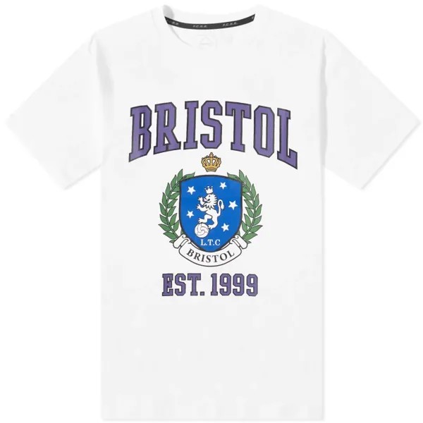 Мешковатая футболка F.C. Real Bristol Laurel, белый