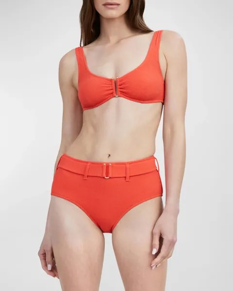 Верх бикини Энни Solid and Striped, цвет Lava