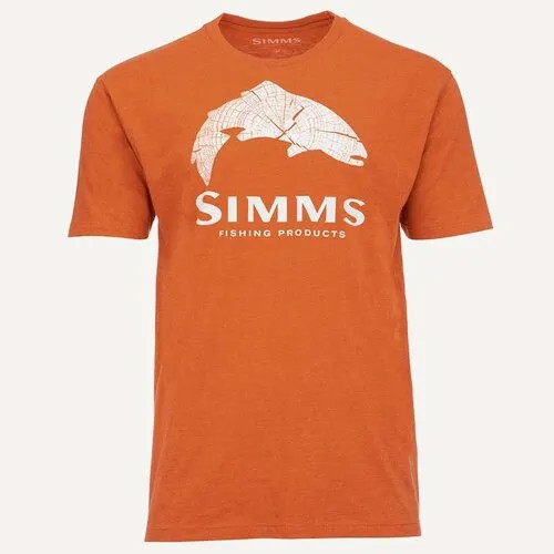 Футболка Simms, размер XXL, оранжевый