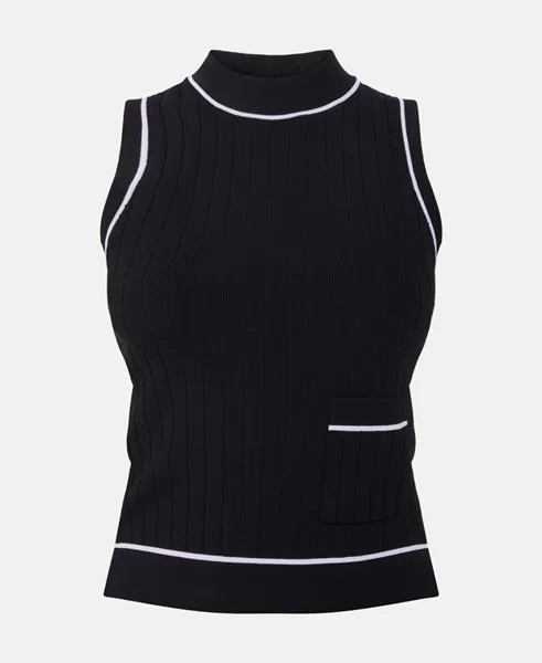 Пуловер без рукавов Armani Exchange, черный