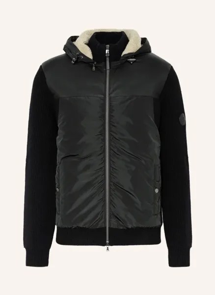 Кардиган flavin из микса материалов Bogner, черный