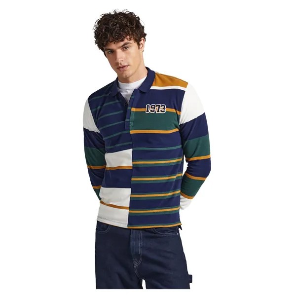Поло с длинным рукавом Pepe Jeans Lenon, синий