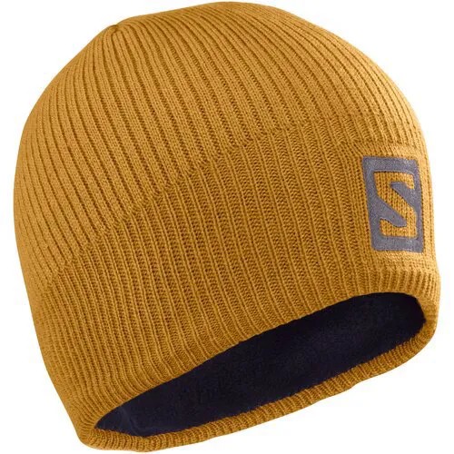 Шапка Salomon Logo Beanie (цвет: Barrier Reef/Turkish T)