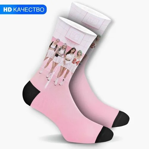 Носки MimiSocks, размер 38/40, мультиколор