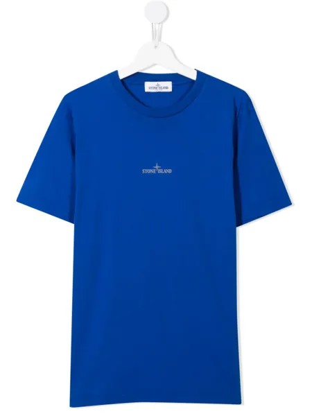 Stone Island Junior футболка Morse Code с логотипом
