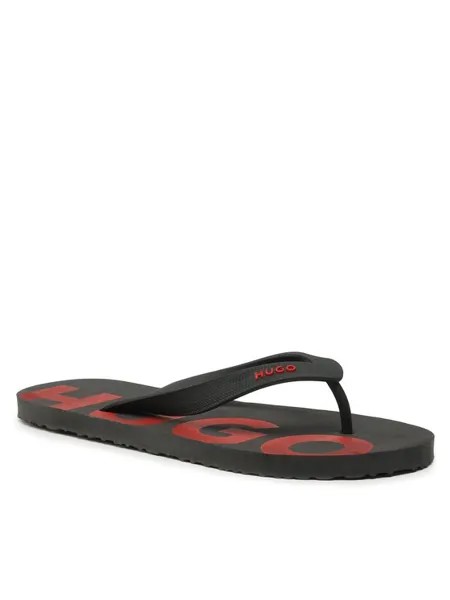 Шлепанцы мужские HUGO BOSS 50488935 черные 43-44 EU