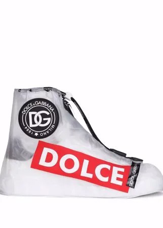 Dolce & Gabbana прозрачные галоши для кроссовок