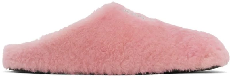 Розовые тапочки на плоской подошве 4G Givenchy