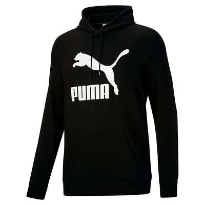 Пуловер с капюшоном и логотипом Puma Classics, мужская повседневная верхняя одежда большого размера LT 67084
