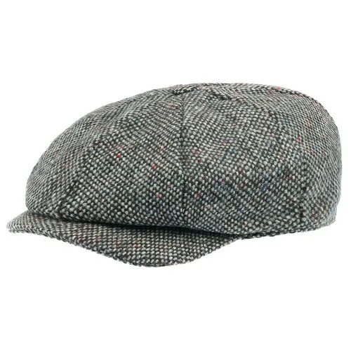 Кепка восьмиклинка HANNA HATS JP Tweed JP2, размер 57