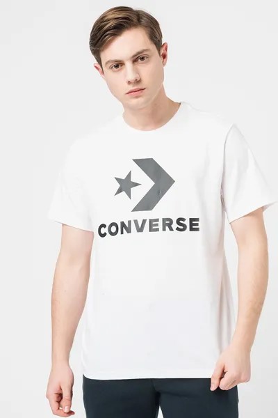 Футболка с логотипом Converse, черный