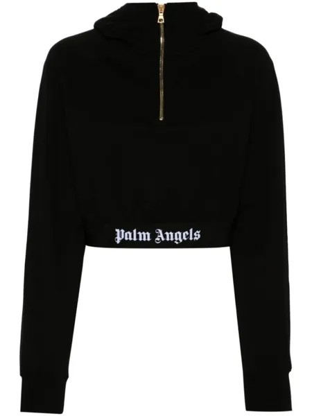 Palm Angels худи с логотипом, черный