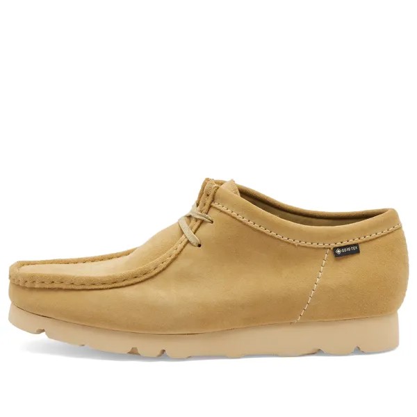 Туфли броги Clarks Originals Wallabee Gore-Tex, цвет Maple Suede