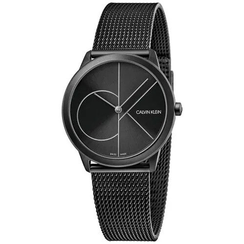 Наручные часы CALVIN KLEIN Minimal K3M5245X, черный